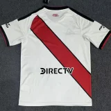 26-27 River Plate Home Fans Soccer Jersey (双袖广告)