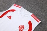 26-27 Internacional White Tank top and shorts suit #D26024