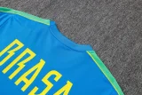 26-27 Brazil Lake blue Training Short Suit #J26028
