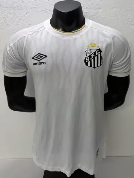 26-27 Santos FC Home Player Version Soccer Jersey