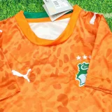 26-27 Ivory Coast Home Kids Soccer Jersey