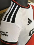 26-27 River Plate Home Player Verion Soccer Jersey (双袖广告)