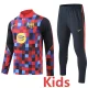 26-27 BAR Red Kids Half Pull Tracksuit (童装)(半拉链)