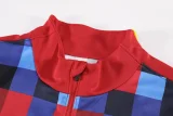 26-27 BAR Red Kids Half Pull Tracksuit (童装)(半拉链)