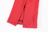 26-27 Spain Red Kids Half Pull Tracksuit (童装)(半拉链)