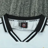 1999-2000 Corinthians Home Kids Retro Soccer Jersey