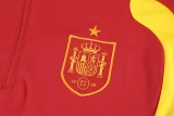 26-27 Spain Red Kids Half Pull Tracksuit (童装)(半拉链)