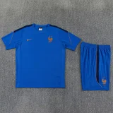 26-27 France Fancy blue Training Short Suit