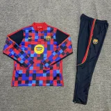 26-27 BAR Red Kids Half Pull Tracksuit (童装)(半拉链)
