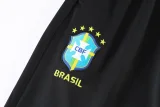 26-27 Brazil Green Half Pull Tracksuit (涂鸦半拉链)