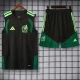 26-27 Mexico Black Tank top and shorts suit