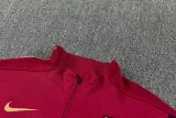 26-27 BAR Red Half Pull Tracksuit (半拉链)
