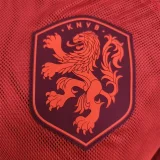 2026 World Cup Netherlands Orange Walkout Jacket (Hooded) #单上衣