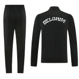 26-27 Belgium Black Jacket Tracksuit #01