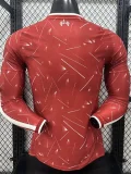 26-27 LIV Home Long Sleeve Player Version Soccer Jersey (长袖球员)