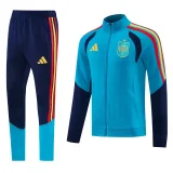 26-27 Spain Lake blue Jacket Tracksuit #02