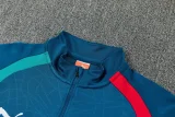 26-27 Portugal Lake blue Half Pull Tracksuit (半拉链)