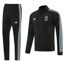 26-27 Belgium Black Jacket Tracksuit #01