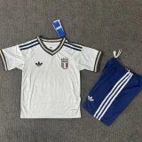 26-27 Italy Away Kids Soccer Jersey