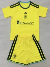 26-27 Nashville SC Home Kids Soccer Jersey