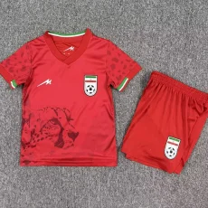 26-27 Iran Away Kids Soccer Jersey