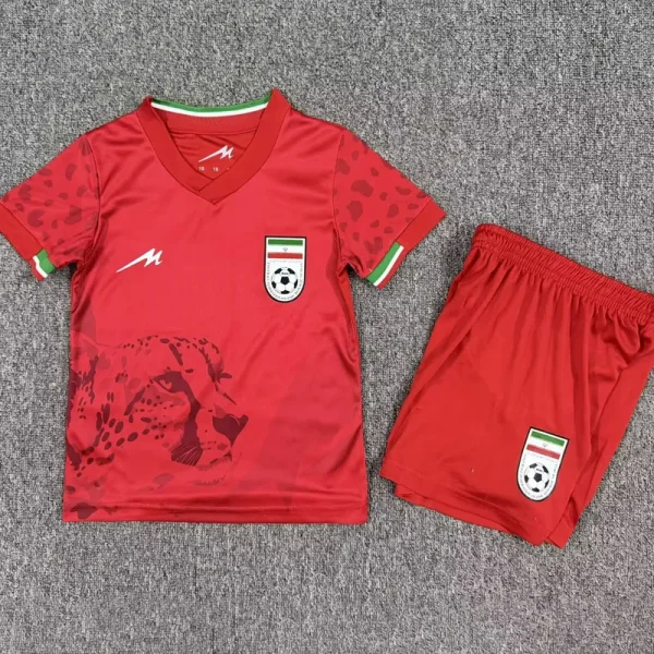 26-27 Iran Away Kids Soccer Jersey