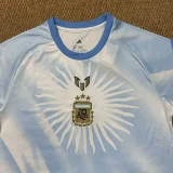 26-27 Argentina Blue White Training shirts