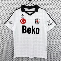 1990-1991 Besiktas Away Retro Soccer Jersey