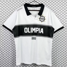 2012 Club Olimpia Home Retro Soccer Jersey