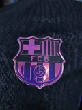 26-27 BAR Black Purple Player Version Soccer Jersey