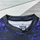 26-27 France Black Purple Special Edition Training shirts (紫黑)(逗号)