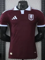 26-27 Aston Villa Home Player Version Soccer Jersey