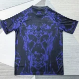 26-27 France Black Purple Special Edition Training shirts (紫黑)(逗号)
