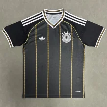 26-27 Germany Black Gold Fans Soccer Jersey