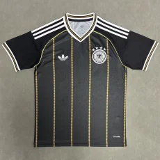 26-27 Germany Black Gold Fans Soccer Jersey