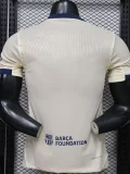26-27 BAR Beige Player Version Soccer Jersey