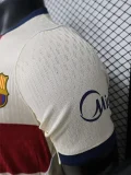 26-27 BAR Beige Player Version Soccer Jersey