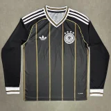 26-27 Germany Black Gold Long Sleeve Soccer Jersey (长袖)
