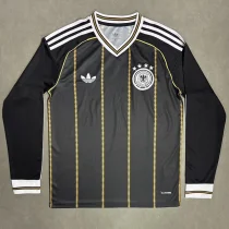 26-27 Germany Black Gold Long Sleeve Soccer Jersey (长袖)