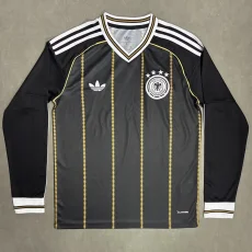 26-27 Germany Black Gold Long Sleeve Soccer Jersey (长袖)