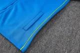 26-27 Brazil Lake blue Jacket Tracksuit #A26043