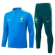 26-27 Brazil Lake blue Half Pull Tracksuit #B26041(半拉链)