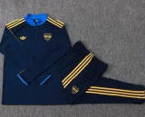 26-27 Boca Juniors Royal blue Half Pull Tracksuit #B26046(半拉链)