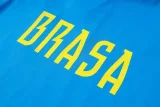 26-27 Brazil Lake blue Half Pull Tracksuit #B26041(半拉链)