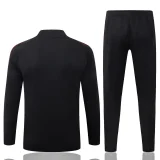26-27 Man Utd Black Half Pull Tracksuit #B26048(半拉链)