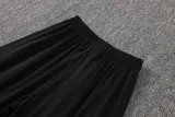 26-27 Netherlands Black Half Pull Tracksuit #B26043(半拉链)