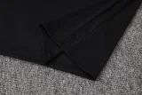 26-27 Netherlands Black Half Pull Tracksuit #B26043(半拉链)