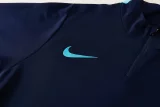 2026 NK Royal blue Half Pull Tracksuit #NB10(半拉链)
