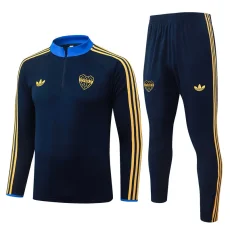 26-27 Boca Juniors Royal blue Half Pull Tracksuit #B26046(半拉链)
