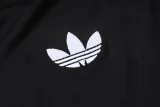 26-27 Man Utd Black Half Pull Tracksuit #B26048(半拉链)